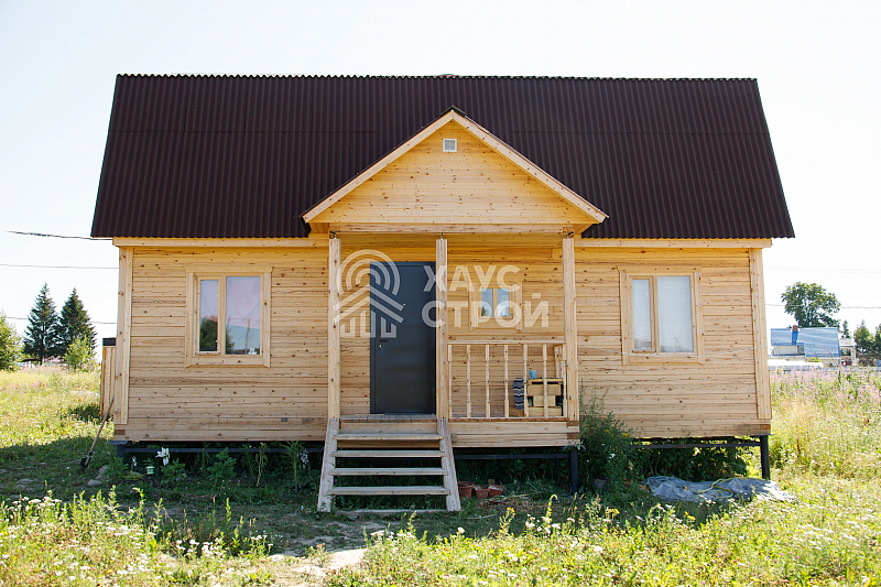 Дом из бруса 7х9 Ферми в Ломоносовском районе - Фото 2